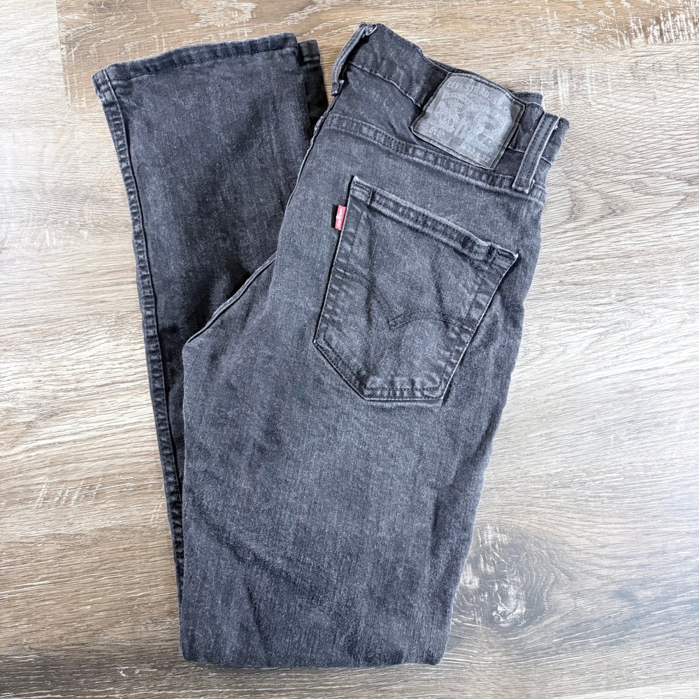 Levis Mens 511 Slim Fit Jeans Faded Black 04511-1907 W32 L32 (Measures 32x30)
